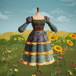 In-game photograph of Picnic kaleidoscope